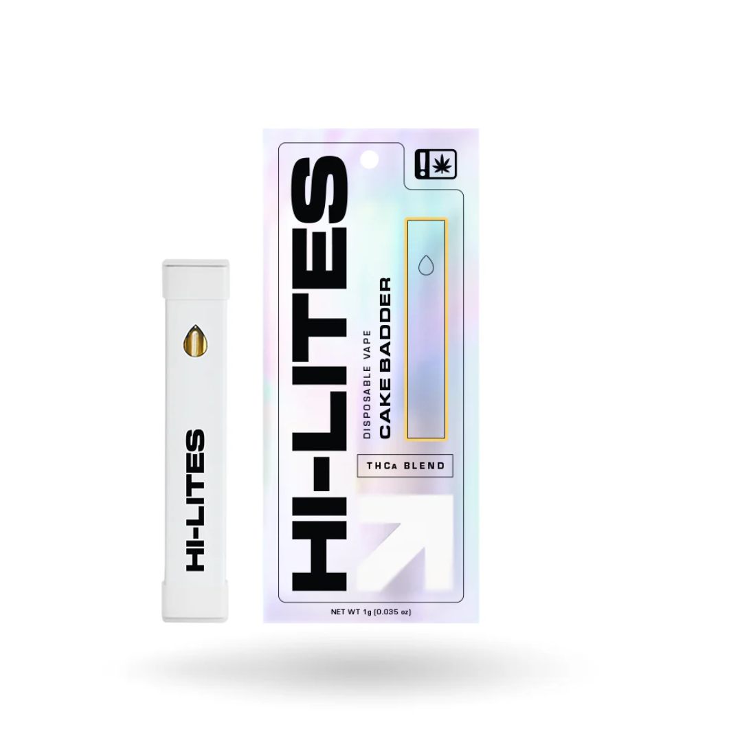 Hi-Lites - THCA Disposable Vape | 1g / Cake Badder